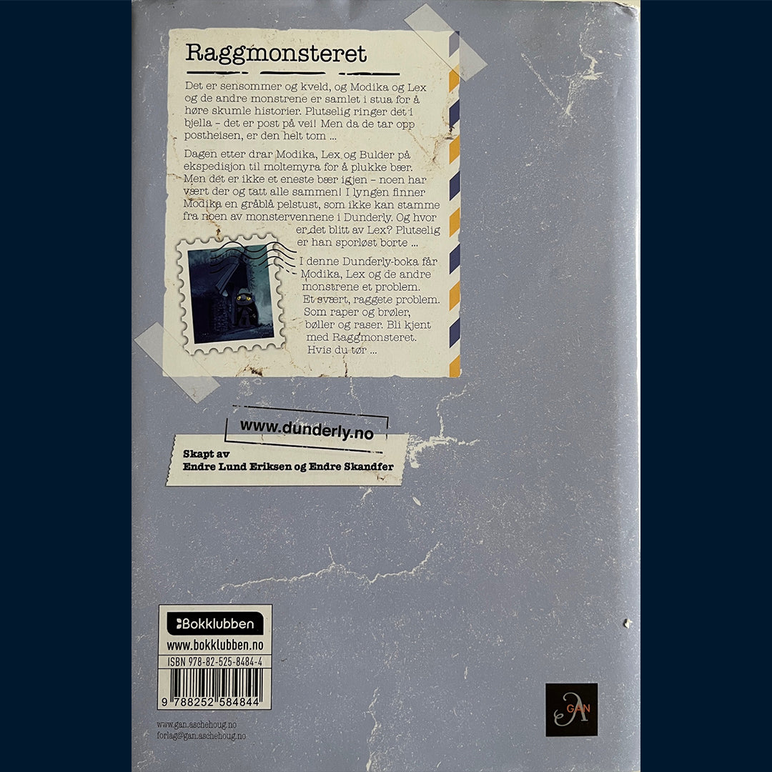 Eriksen, Endre Lund: Dunderly - Raggmonsteret