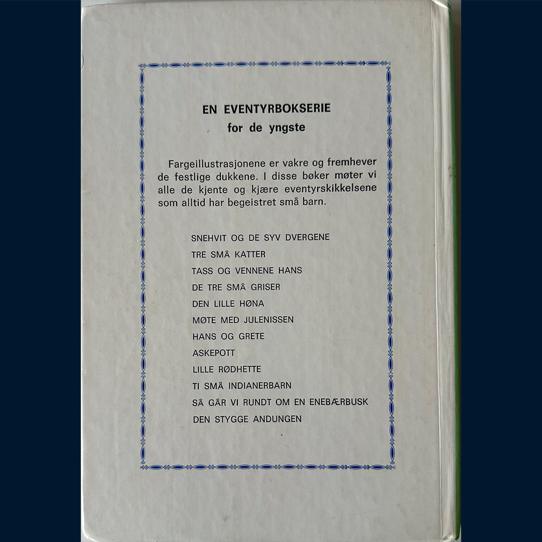 Eventyrbok: Tre små katter