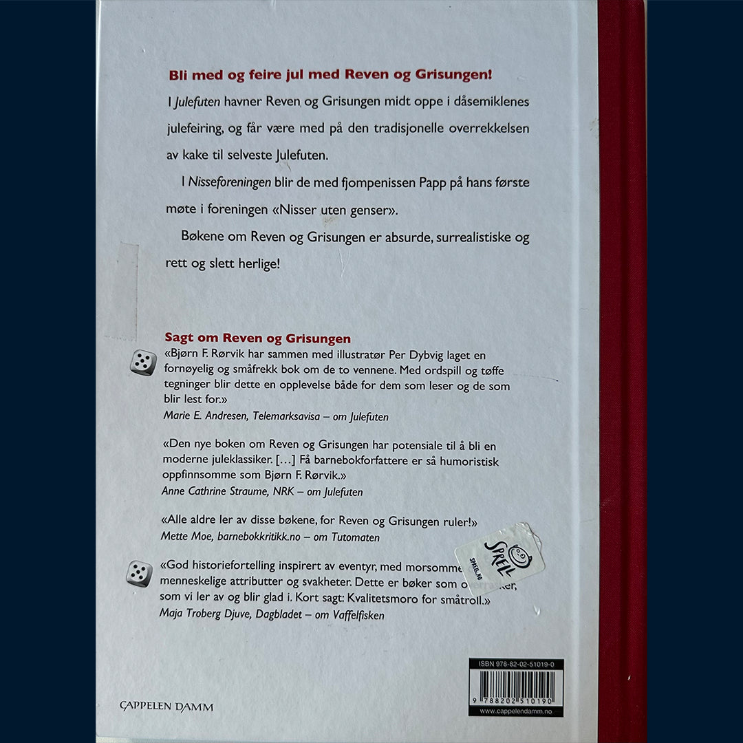 Rørvik, Bjørn F.: Reven og Grisungen Julespesial (Julefuten & Nisseforeningen)