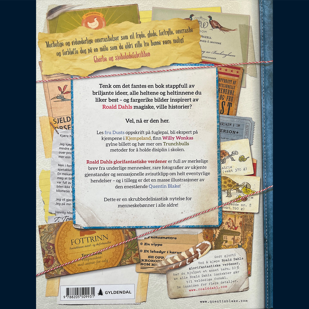 Dahl, Roald/Caldwell, Stella: Roald Dahls Glorifantastiske verdener