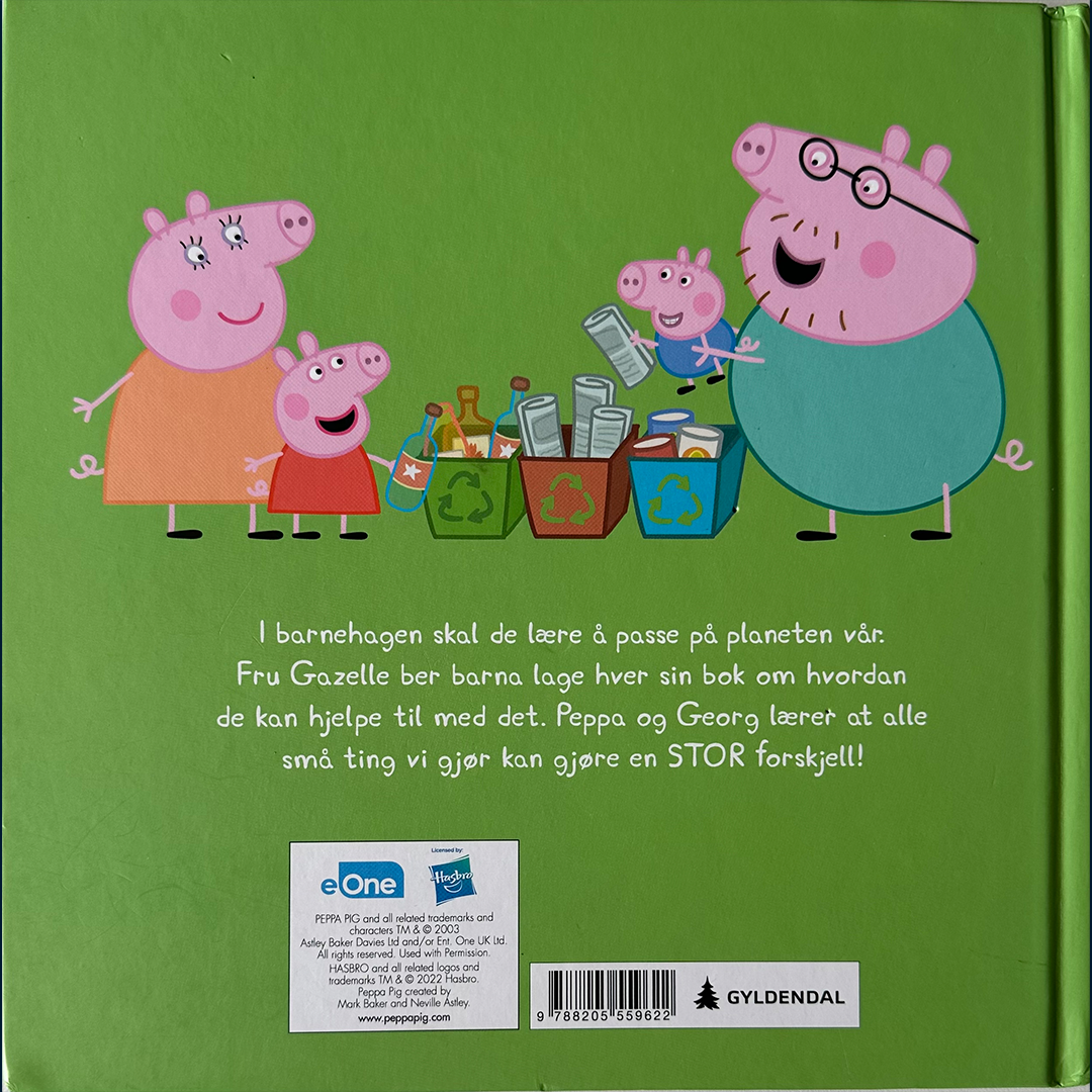 Peppa Pig: Peppa elsker planeten vår