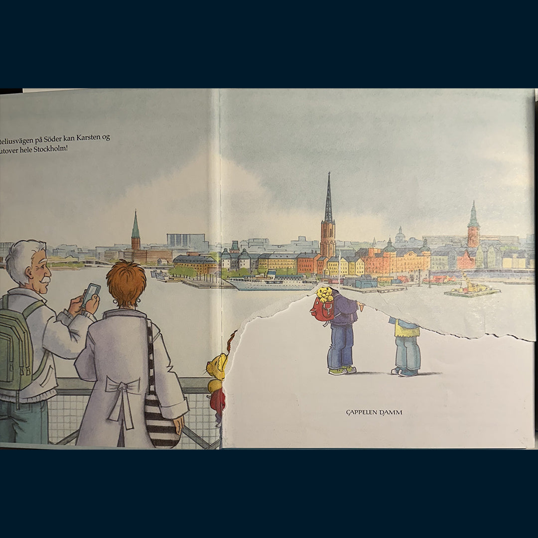 Bringsværd, Tor Åge: Karsten og Petra spiser glass! På eventyr i Stockholm