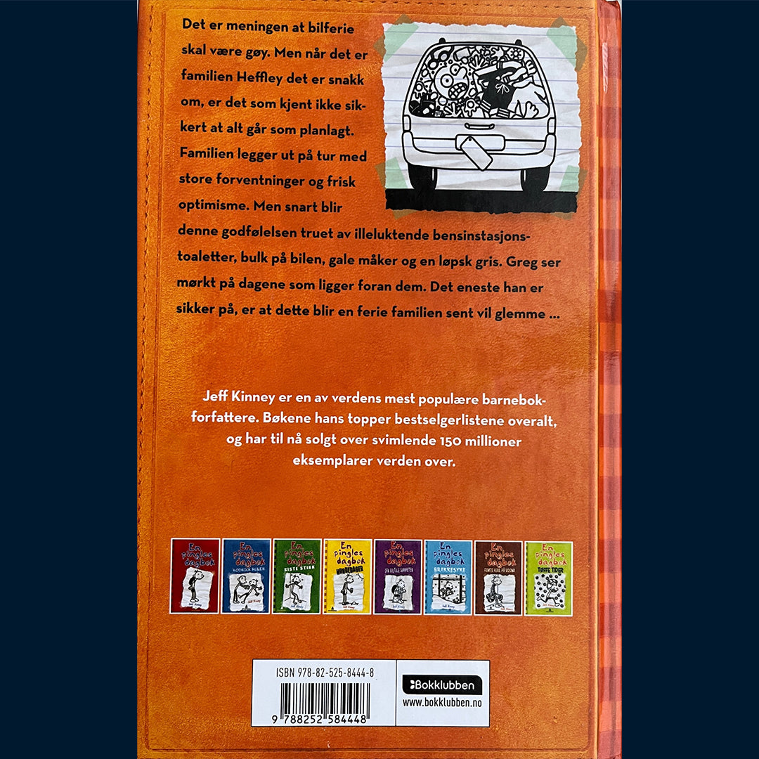 Kinney, Jeff: En pingles dagbok (9) Ut på tur, aldri sur (Innb.)