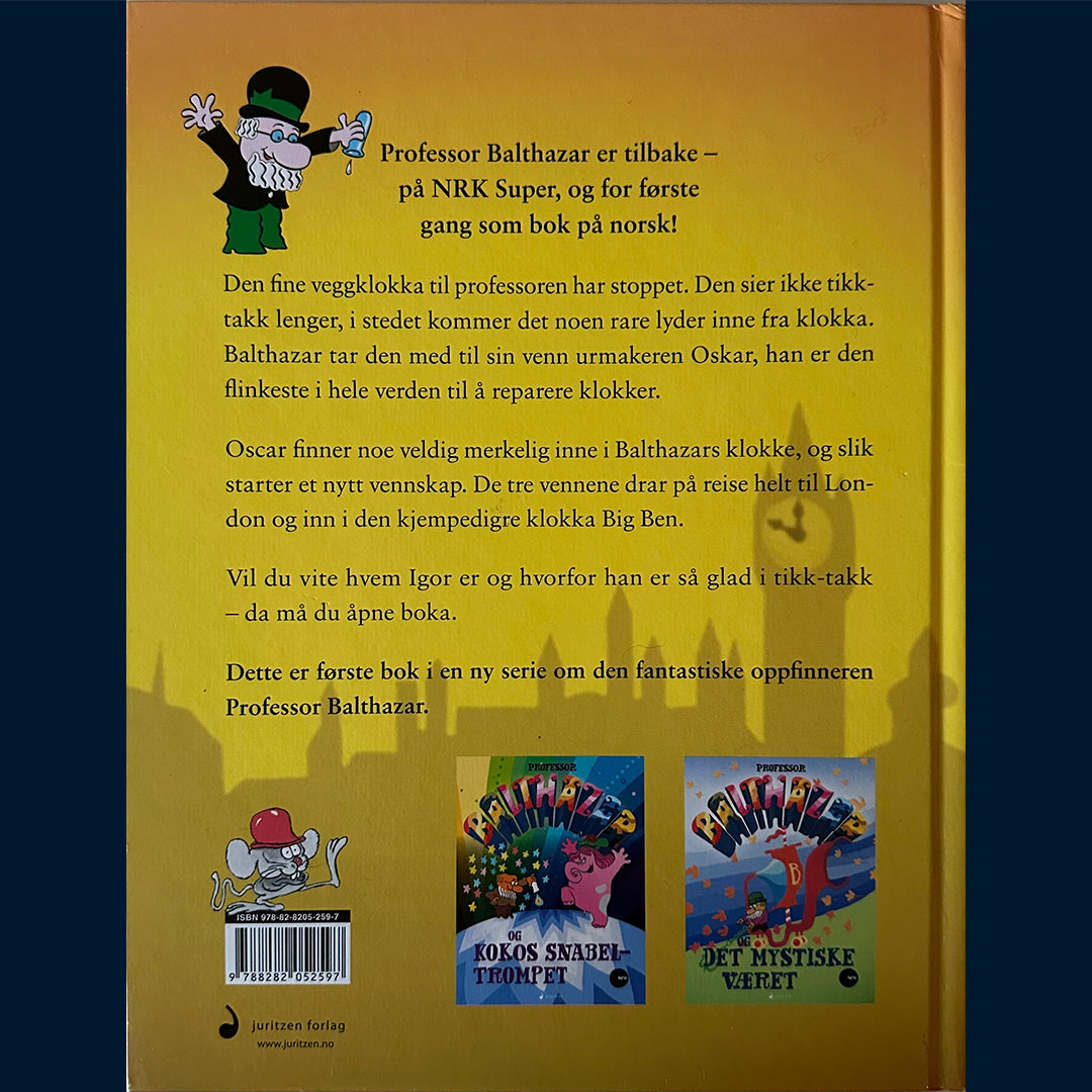 Professor Balthazar og tikk-takk-musa Igor