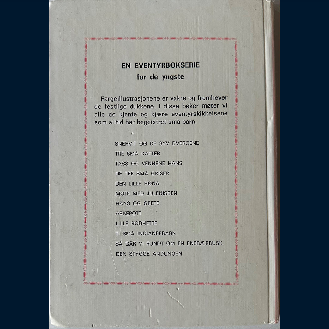 Eventyrbok: Snehvit og de syv dvergene