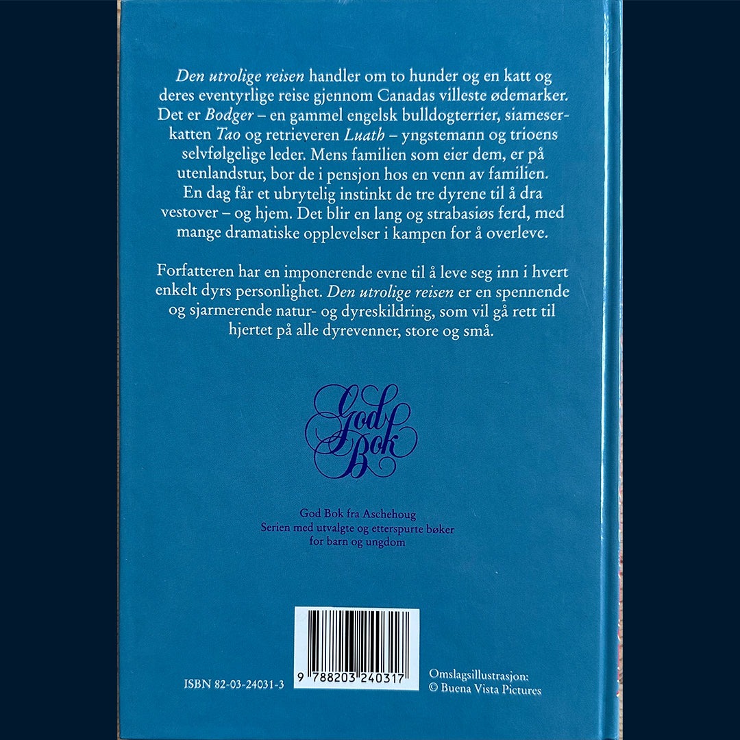 Burnford, Sheila: Den utrolige reisen