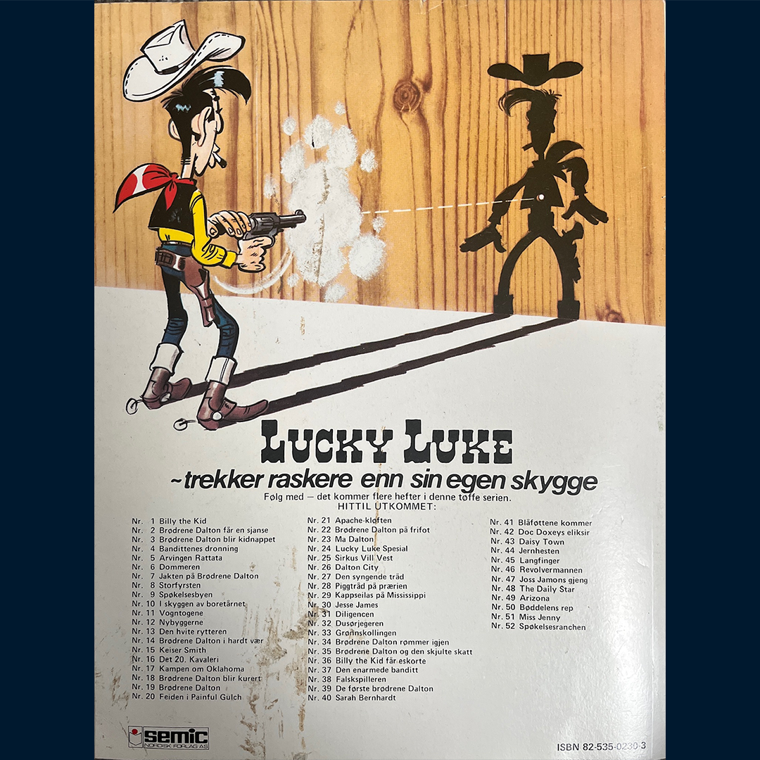 Lucky Luke nr 27: Den syngende tråd