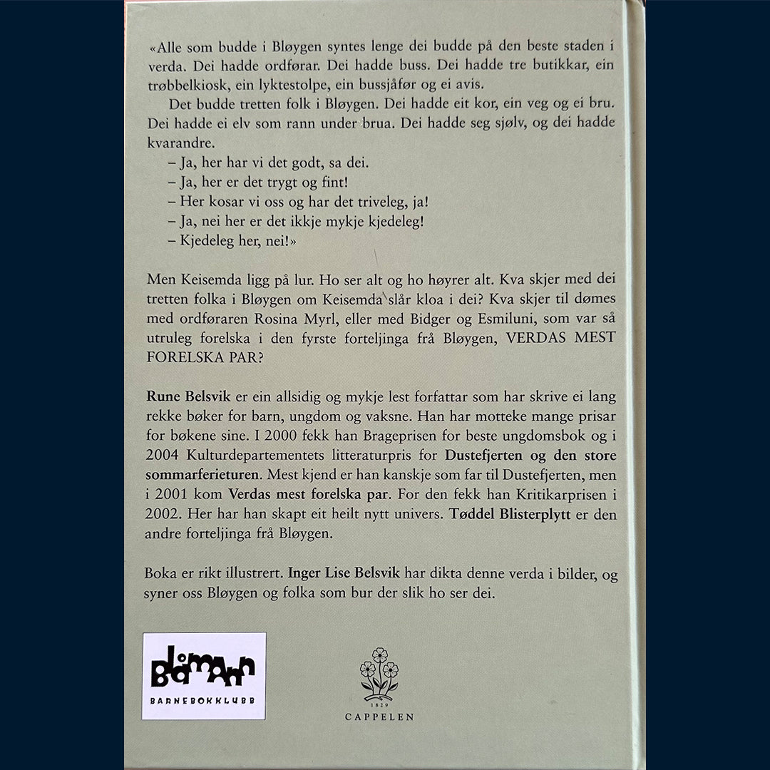 Belsvik, Rune: Tøddel Blisterplytt