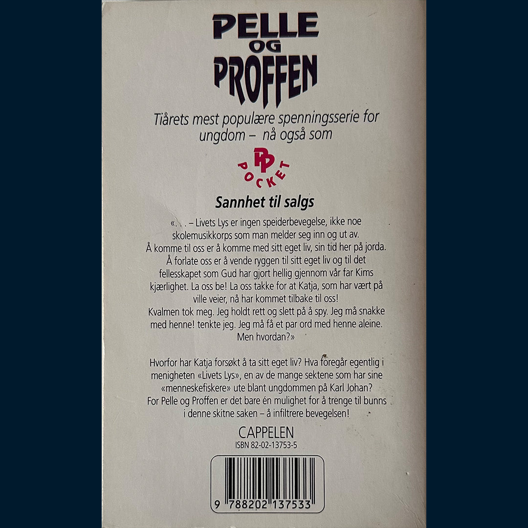 Ambjørnsen, Ingvar: Pelle og Proffen (4) Sannhet til salgs