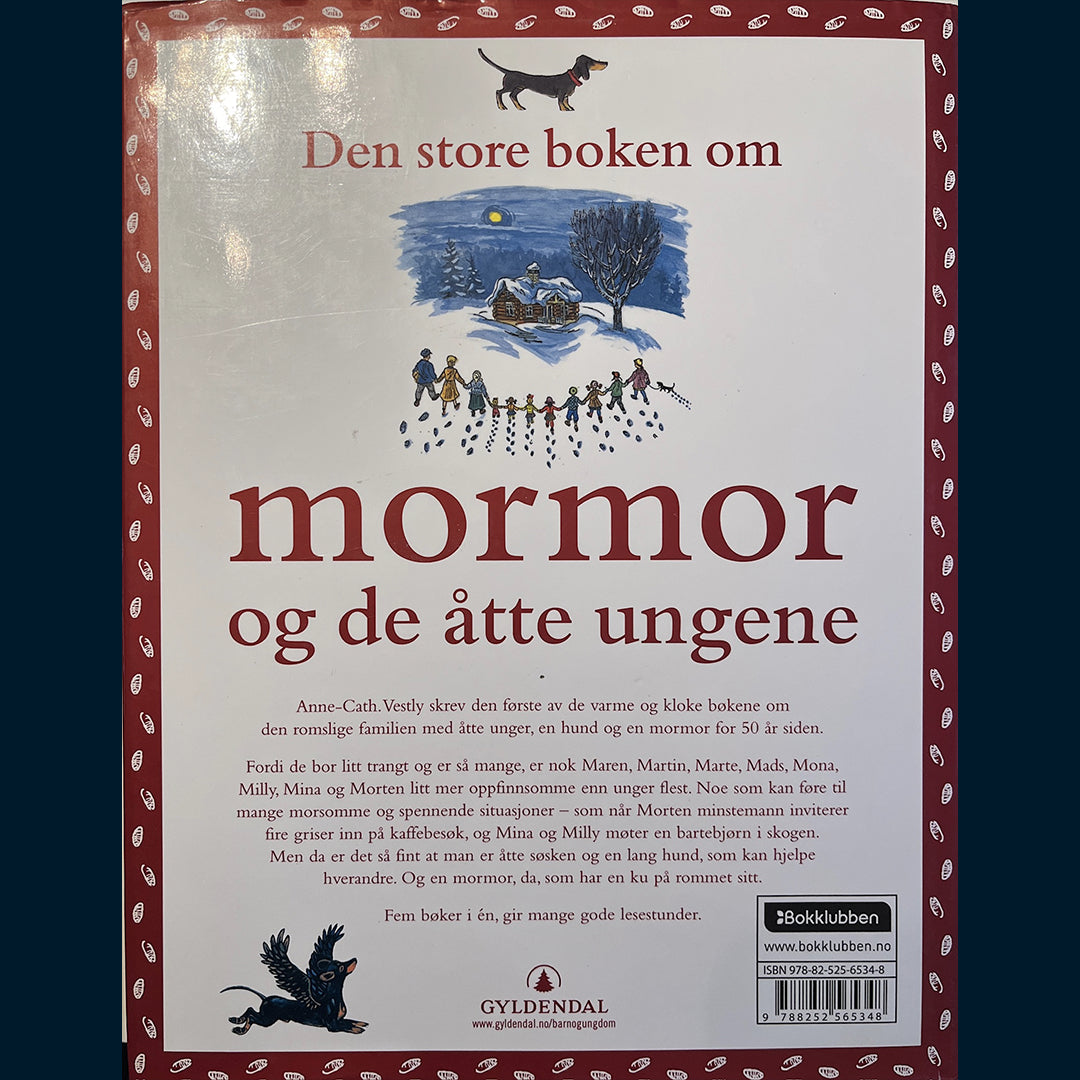 Vestly, Anne-Cath.: Den store boken om Mormor og de åtte ungene