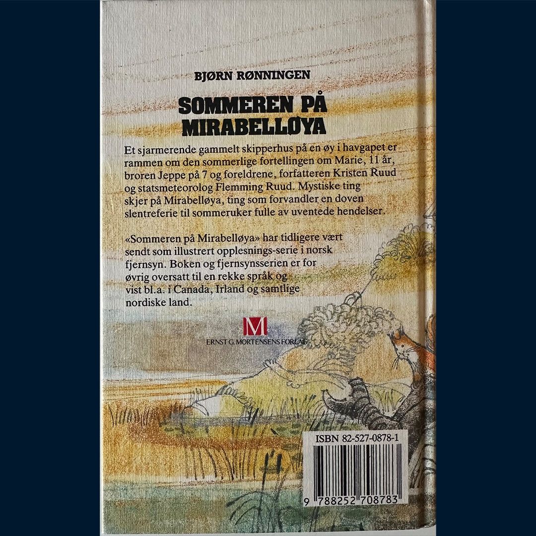Rønningen, Bjørn: Sommeren på Mirabelløya (1986)