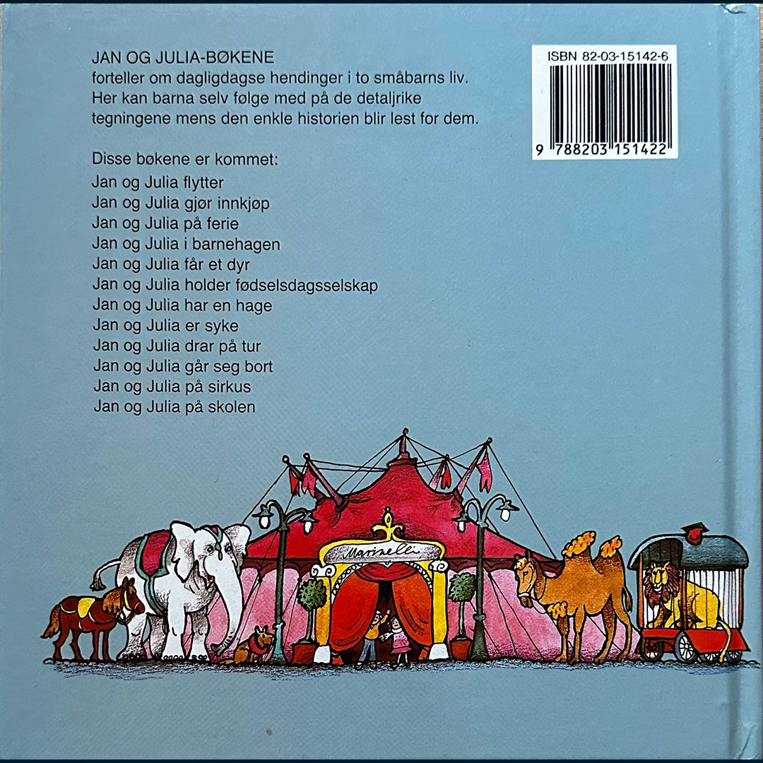 Rettich, Margret: Jan og Julia på sirkus