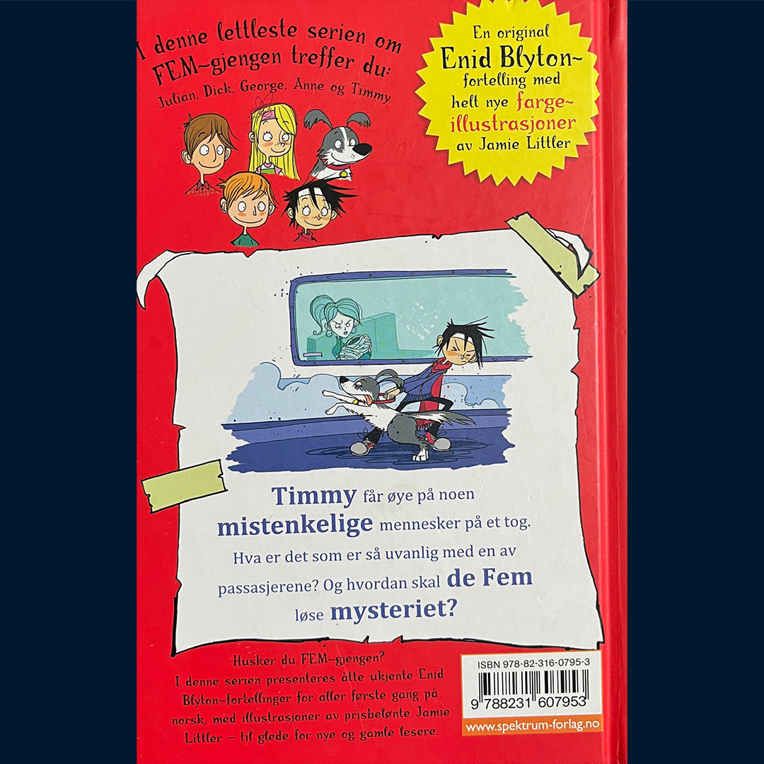 Blyton, Enid: Fem-gjengen - En spennende ferie (Kort historie)