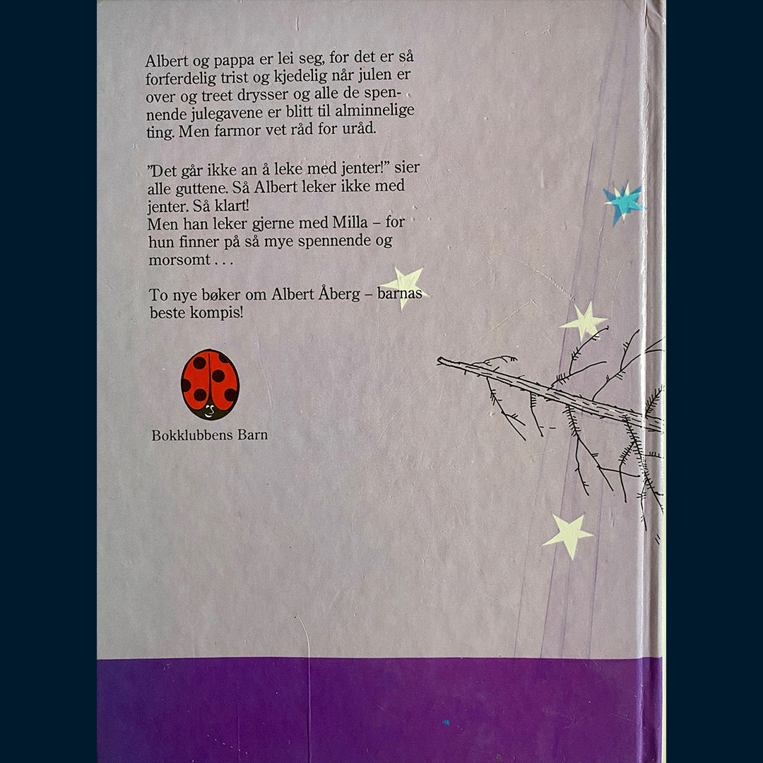 Bergström, Gunilla: Lykkelige Albert Åberg & Albert og Milla (To bøker i èn)