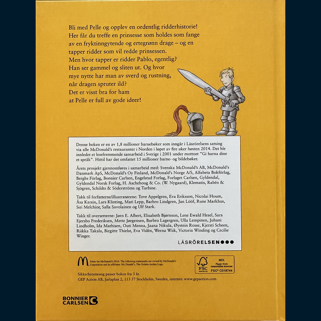 Lööf, Jan: Pelle hjelper en ridder