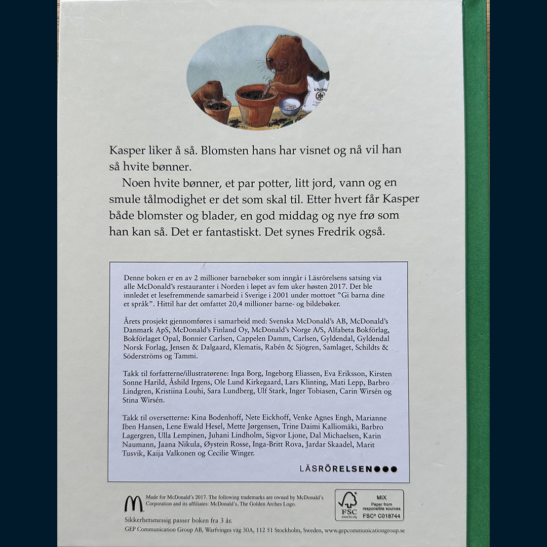 Klinting, Lars: Kasper sår