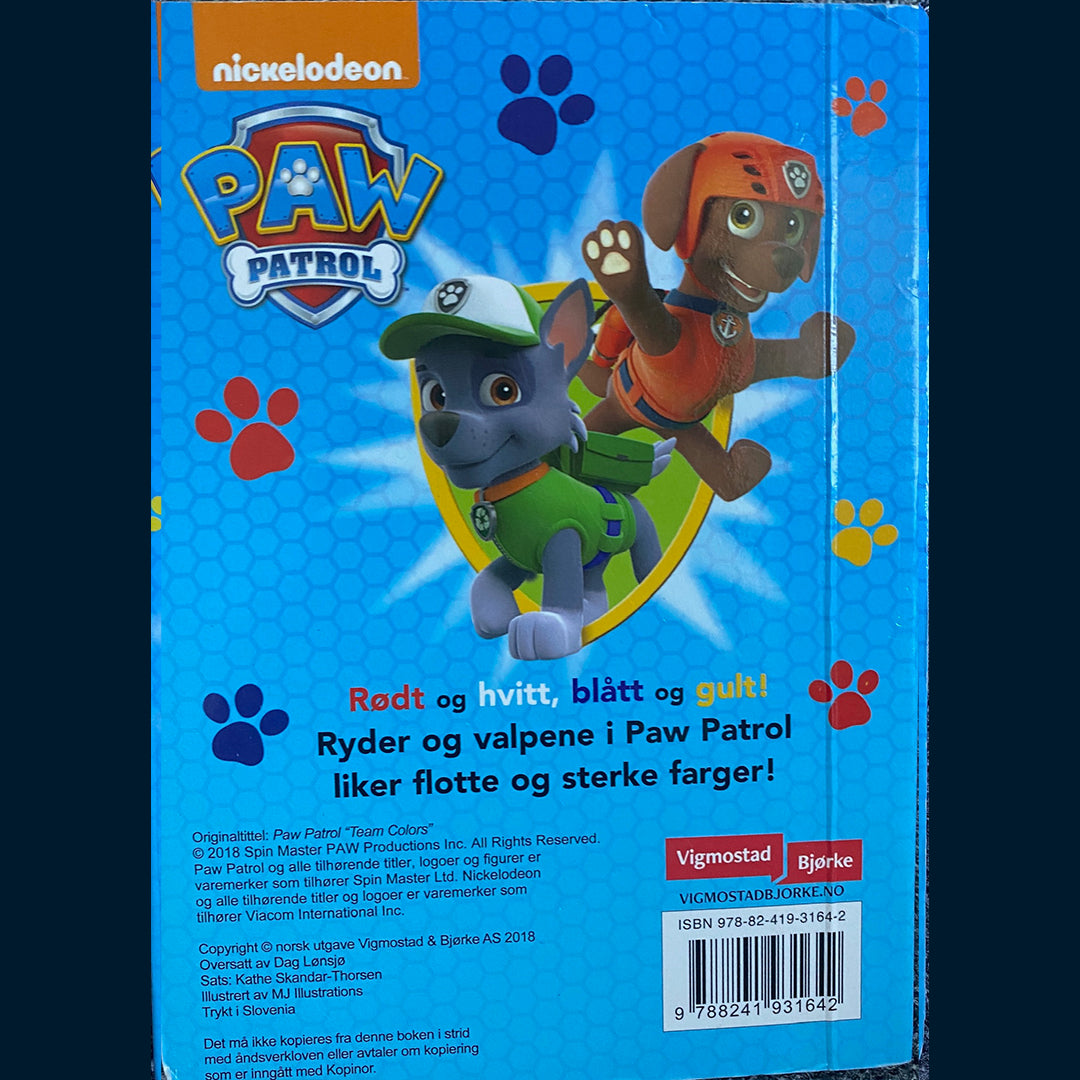 Nickelodeon: Paw Patrol - Fine farger