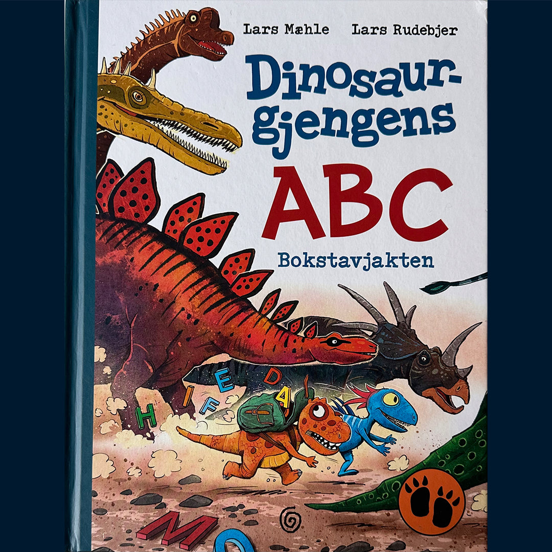 Mæhle, Lars: Dinosaurgjengens ABC - Bokstavjakten