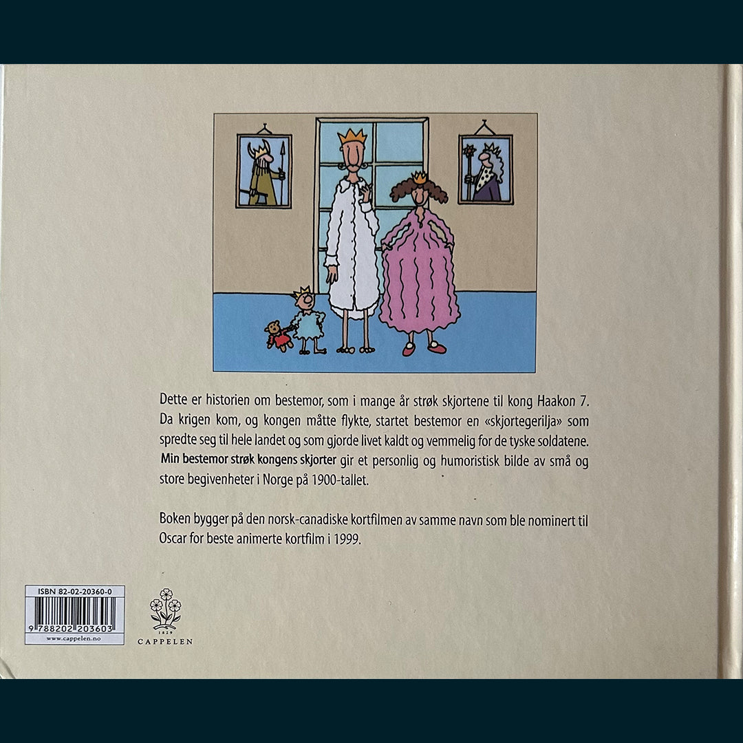 Kove, Torill: Min Bestemor strøk kongens skjorter