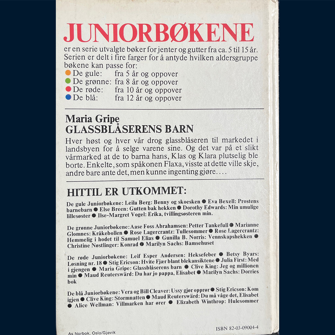 Gripe, Maria: Glassblåserens barn (1977)