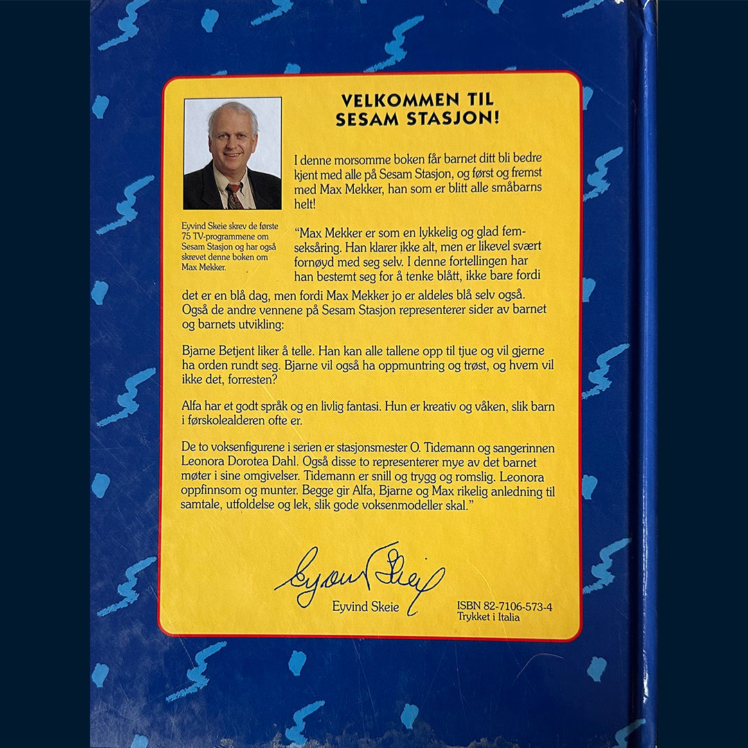 Sesam Stasjon: Max Mekker tenker blått