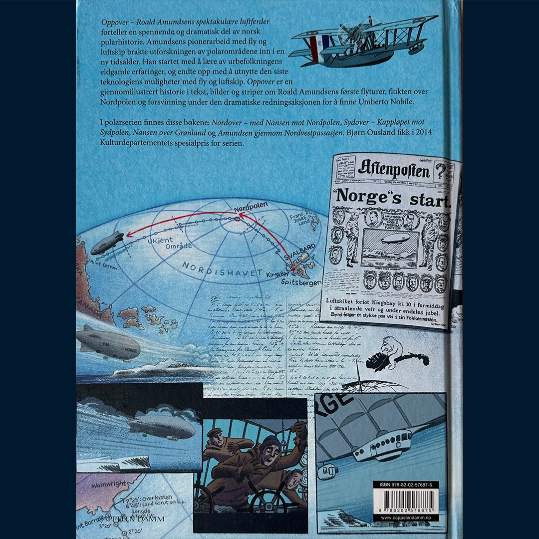 Ousland, Bjørn: Oppover - Roald Amundsens spektakulære luftferder