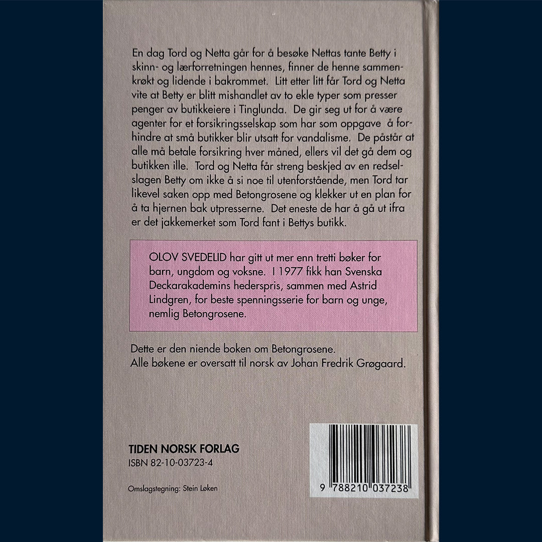 Svedelid, Olov: Betongrosene og det hemmelige merket (9)