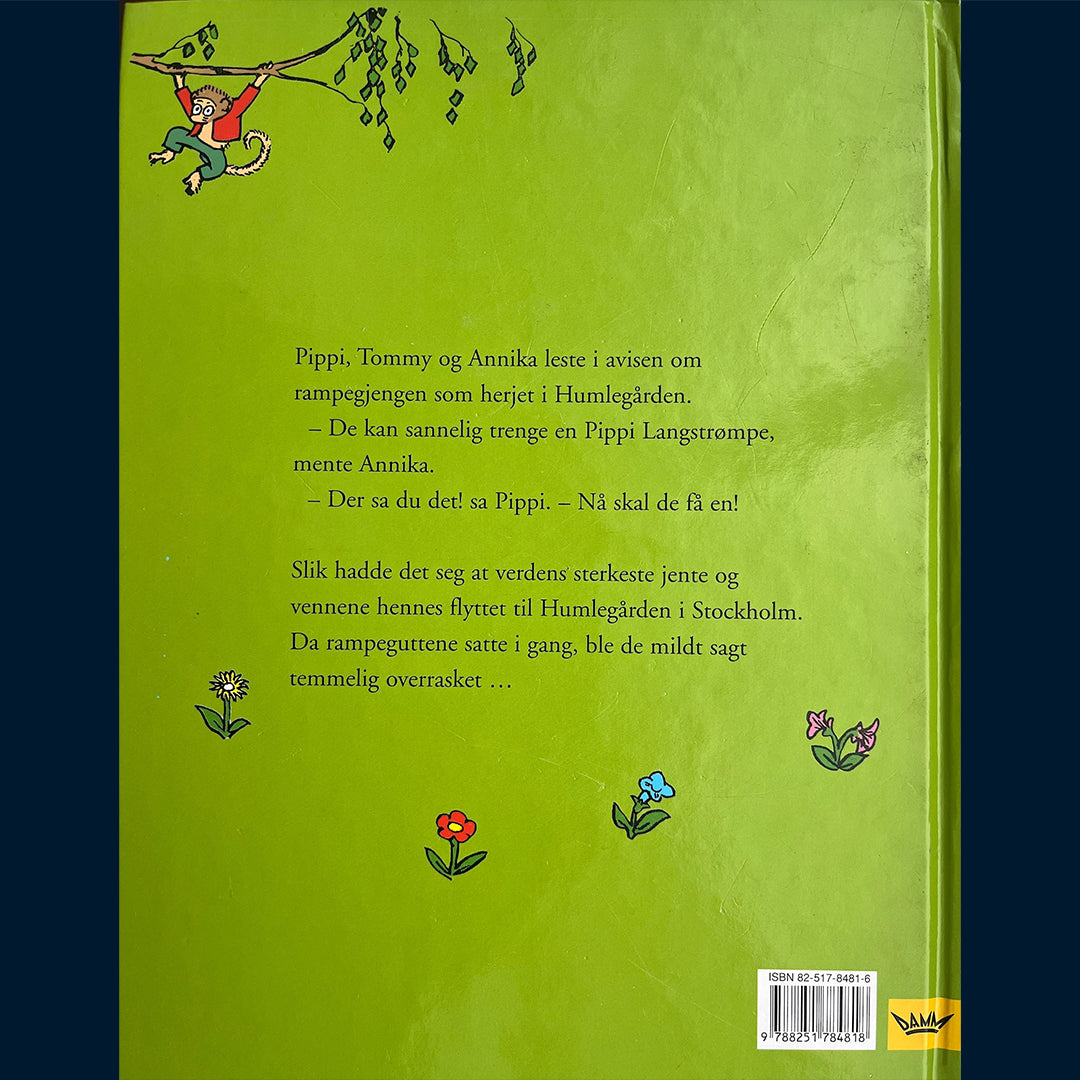 Lindgren, Astrid: Pippi Langstrømpe i Humlegården