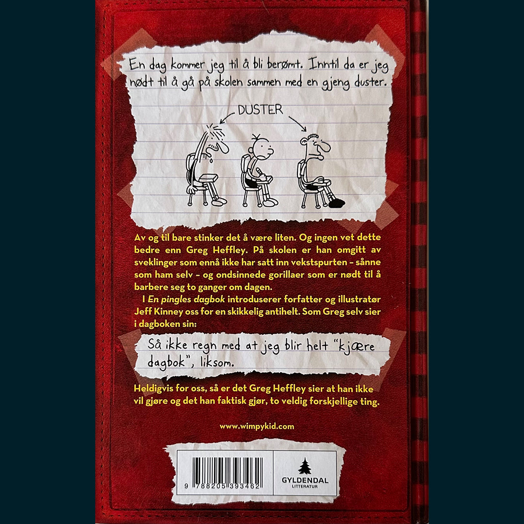 Kinney, Jeff: En pingles dagbok (1) Innb.