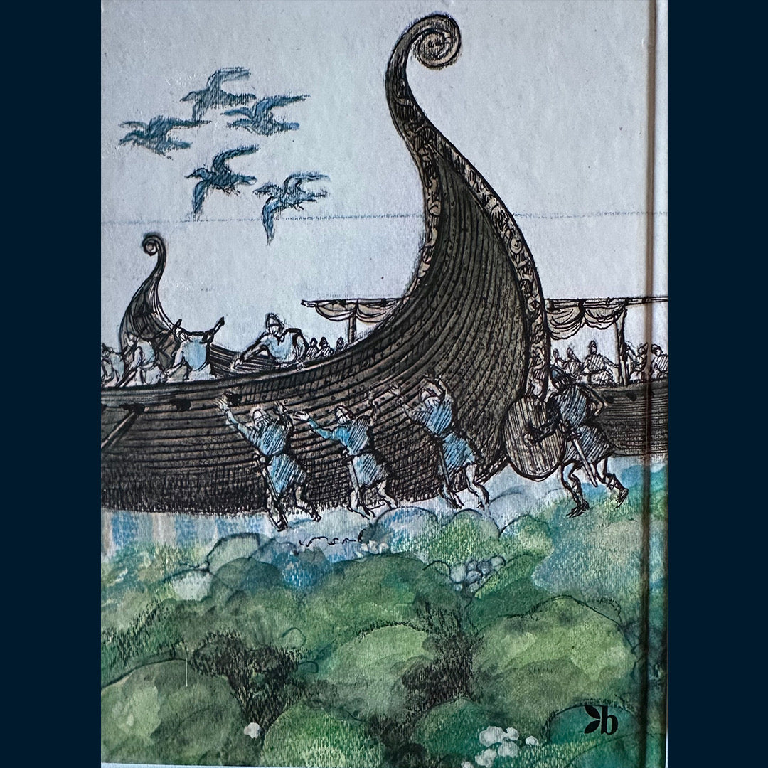 Hauger, Torill Thorstad: Røvet av vikinger