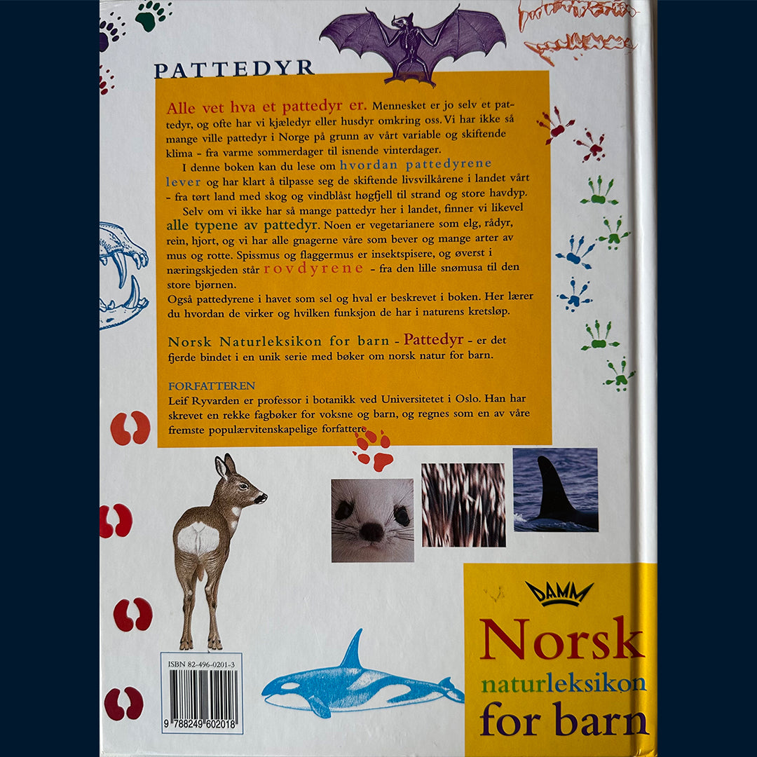 Ryvarden, Leif: Norsk naturleksikon for barn - Pattedyr