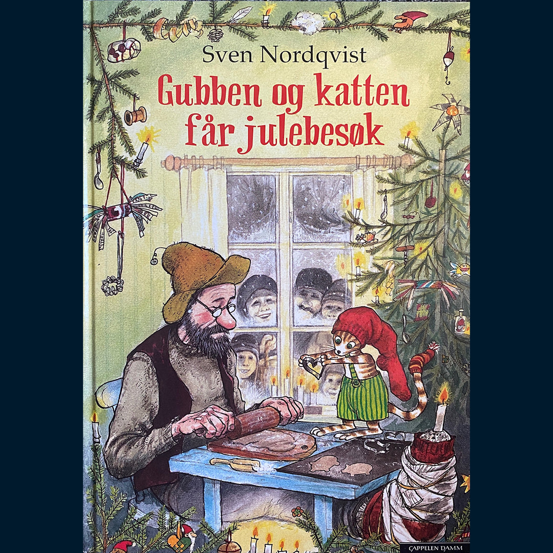Nordqvist, Sven: Gubben og katten får julebesøk