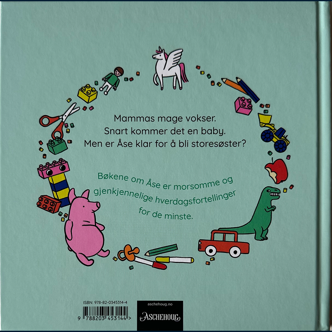 Raknes, Lina: Åse blir storesøster (2024)