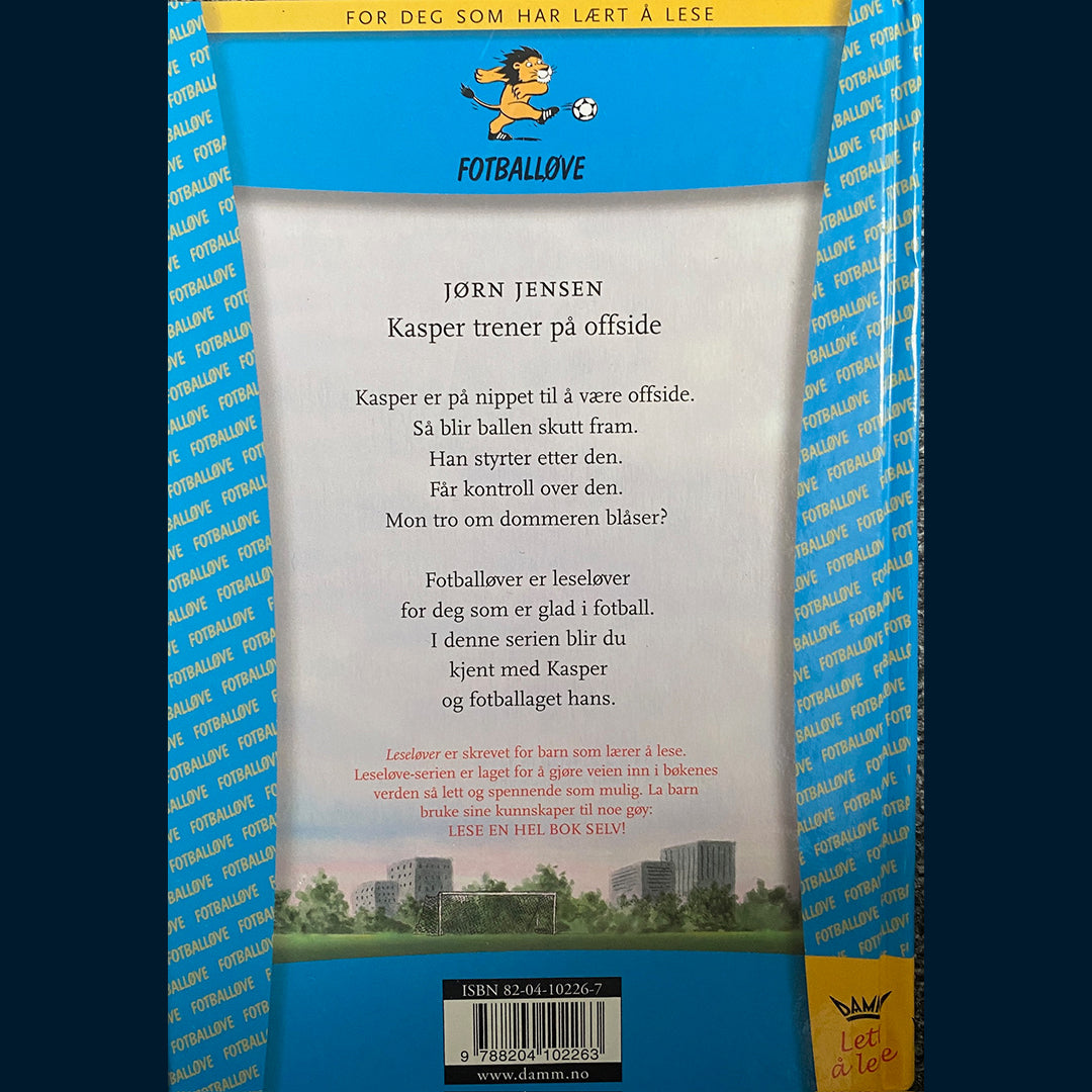 Jensen, Jørn: Kasper trener på offside