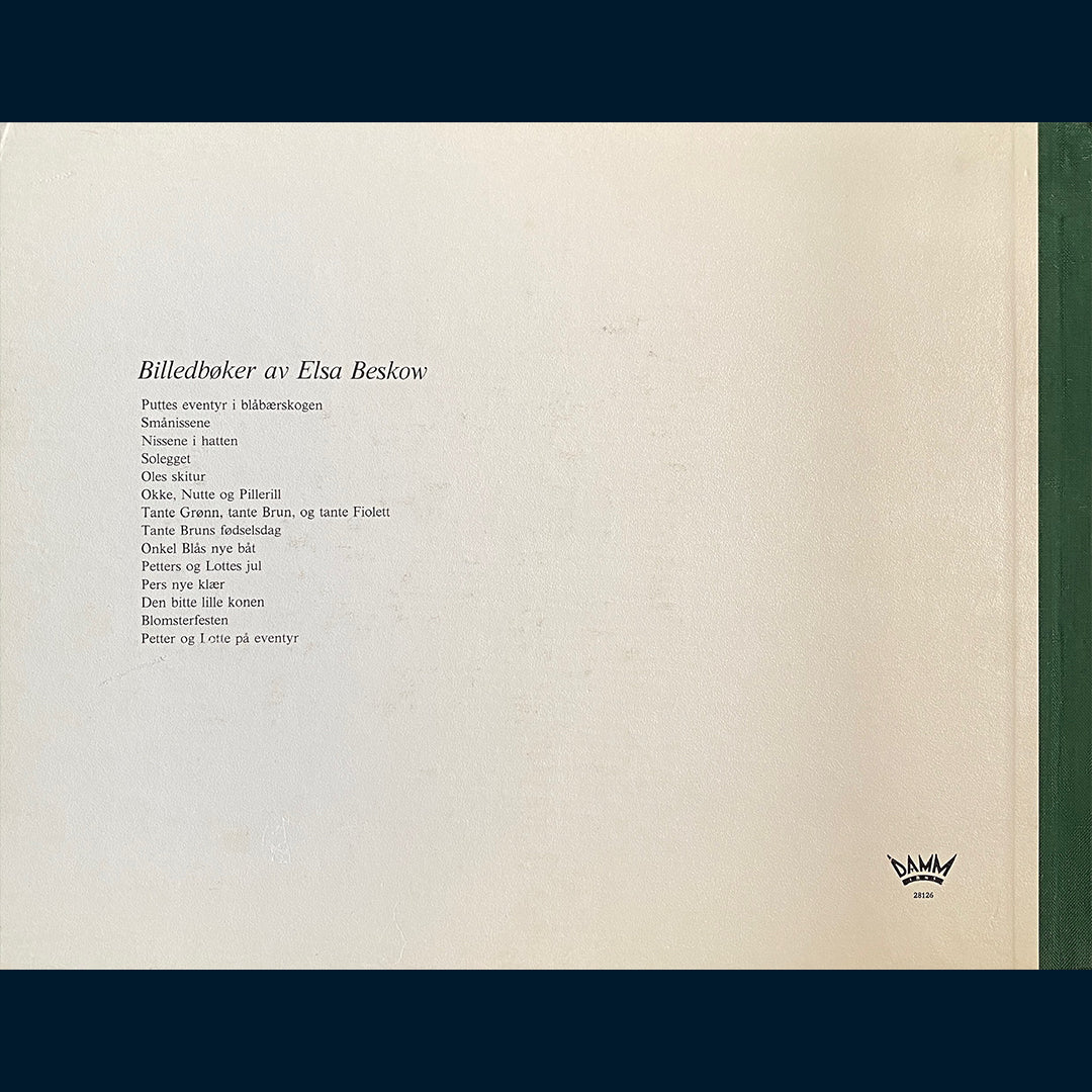 Beskow, Elsa: Tante Grønn, Tante Brun og Tante Fiolett