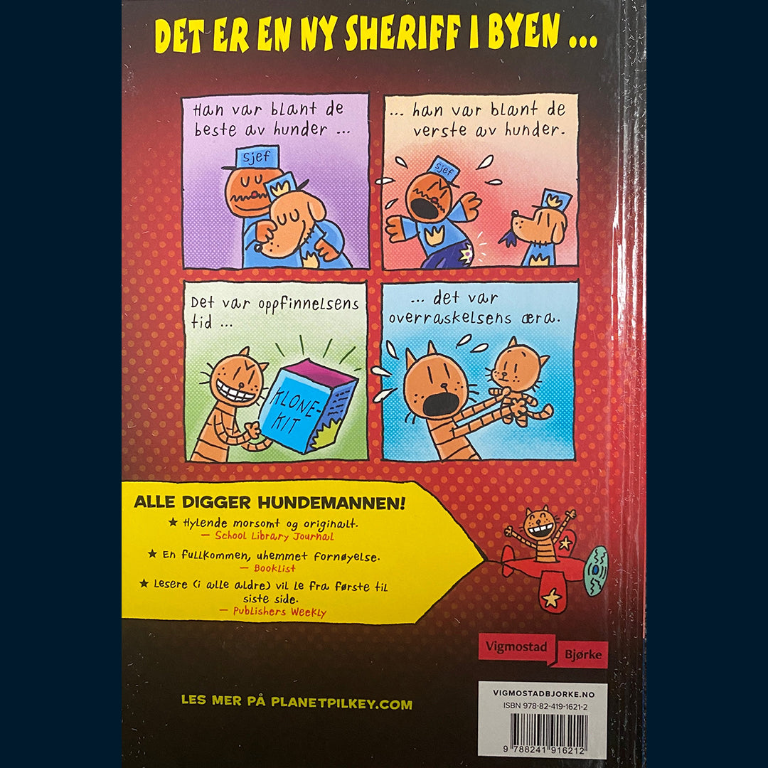 Pilkey, Dav: Hundemannen (3) I kattepine