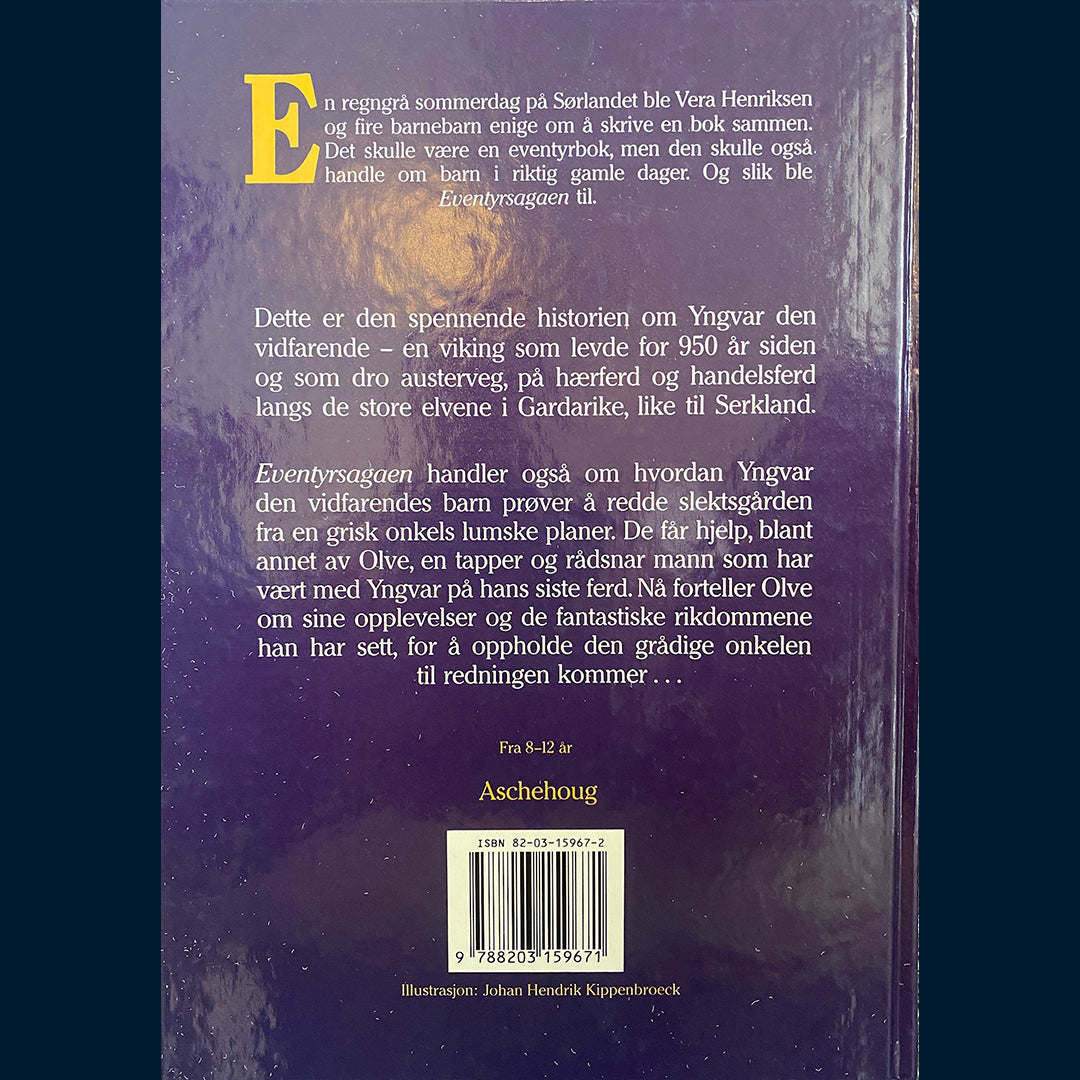 Henriksen, Vera: Eventyrsagaen