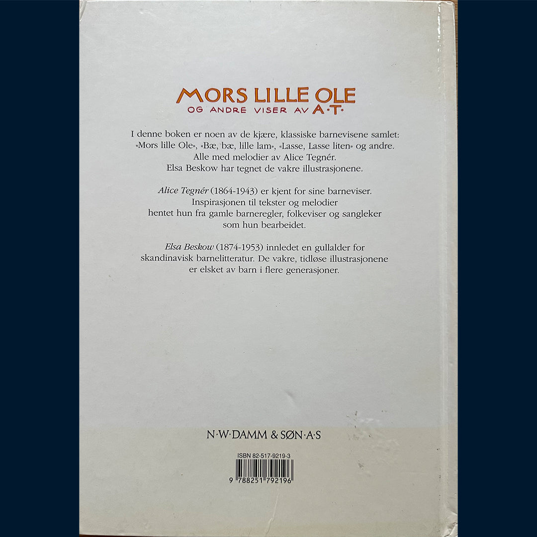 Tegnèr, Alice & Beskow, Elsa: Mors lille Ole og andre viser av A.T.