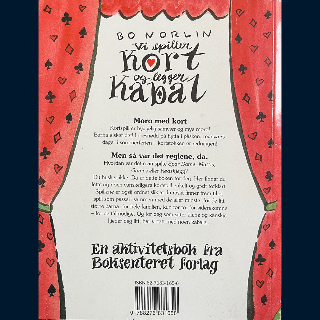 Norlin, Bo: Vi spiller kort og legger kabal