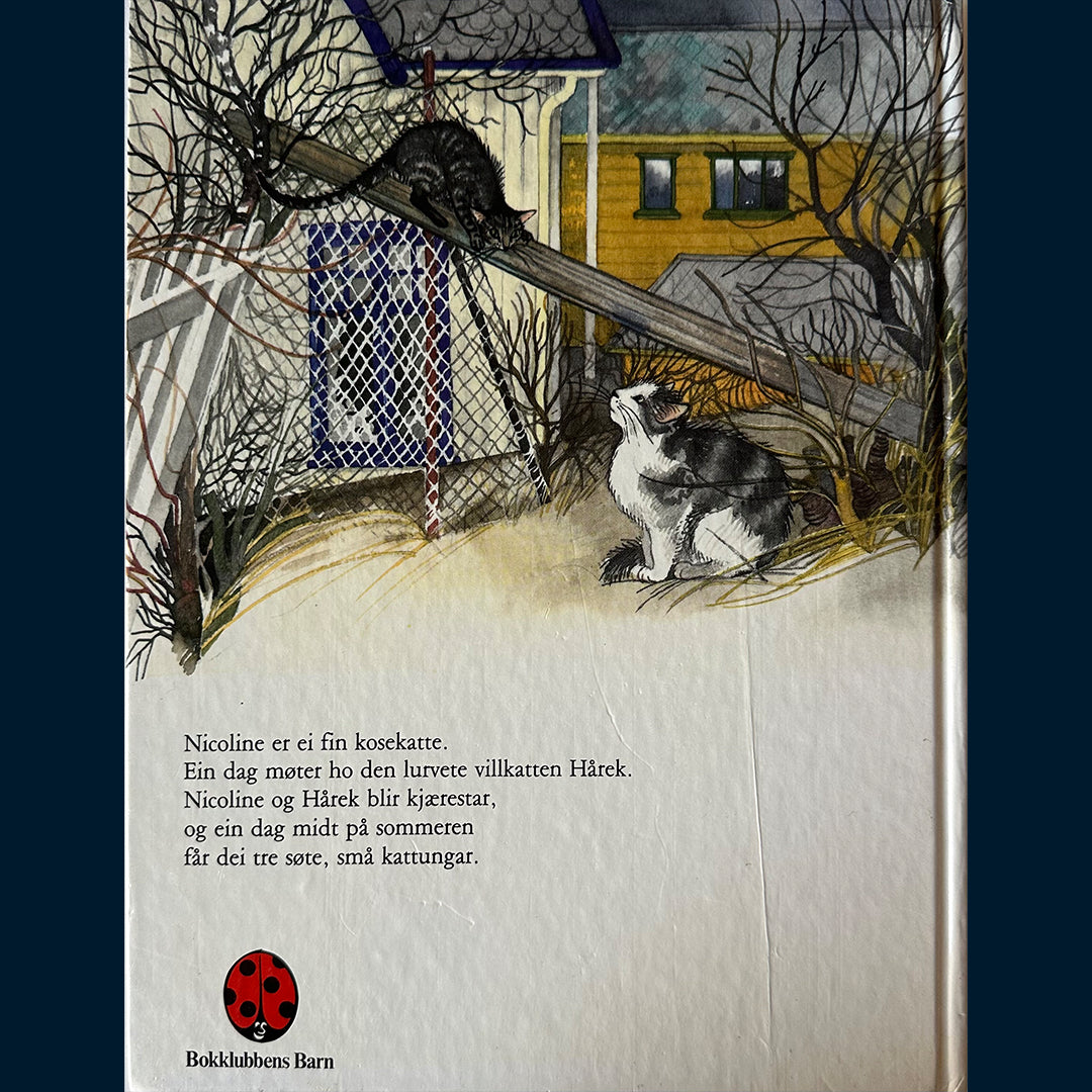 Kierulf, Anne: Nicoline og villkatten (Nynorsk)
