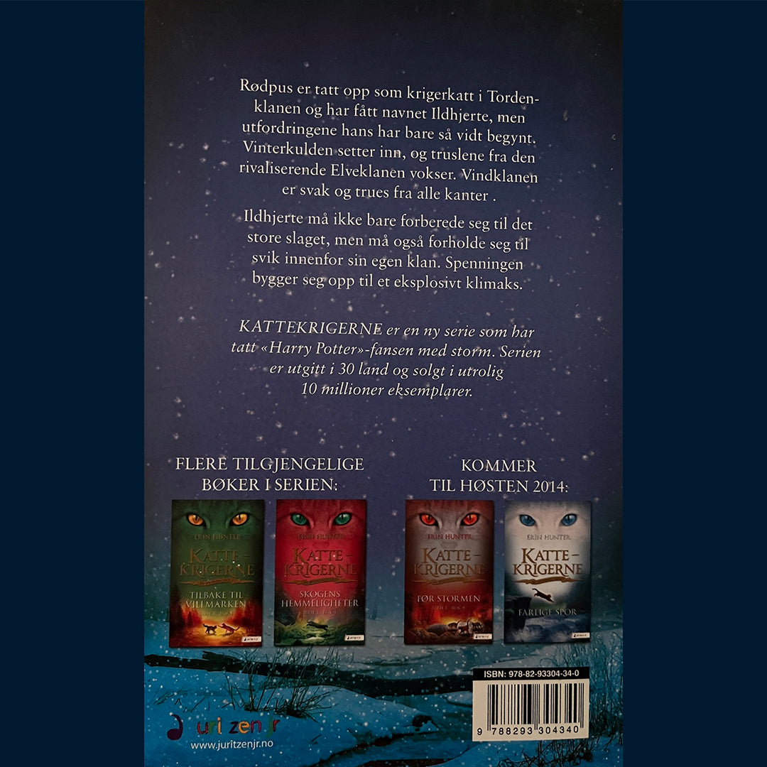 Hunter, Erin: Kattekrigerne (Serie 1 - bok 2) - Flammer og is