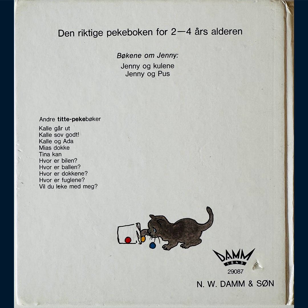 Sandin, Joan: Jenny og kulene (1982)