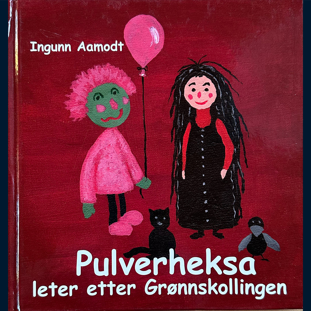 Aamodt, Ingunn: Pulverheksa leter etter Grønnskollingen
