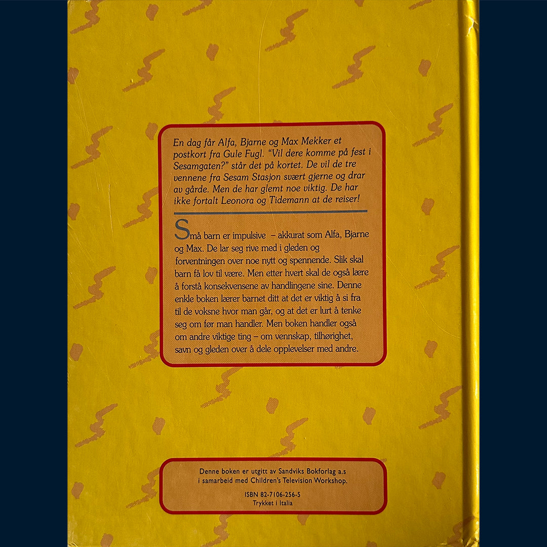 Sesam Stasjon: Husk å si fra, Alfa