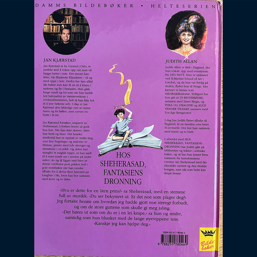 Kjærstad, Jan: Hos Sheherasad, fantasiens dronning