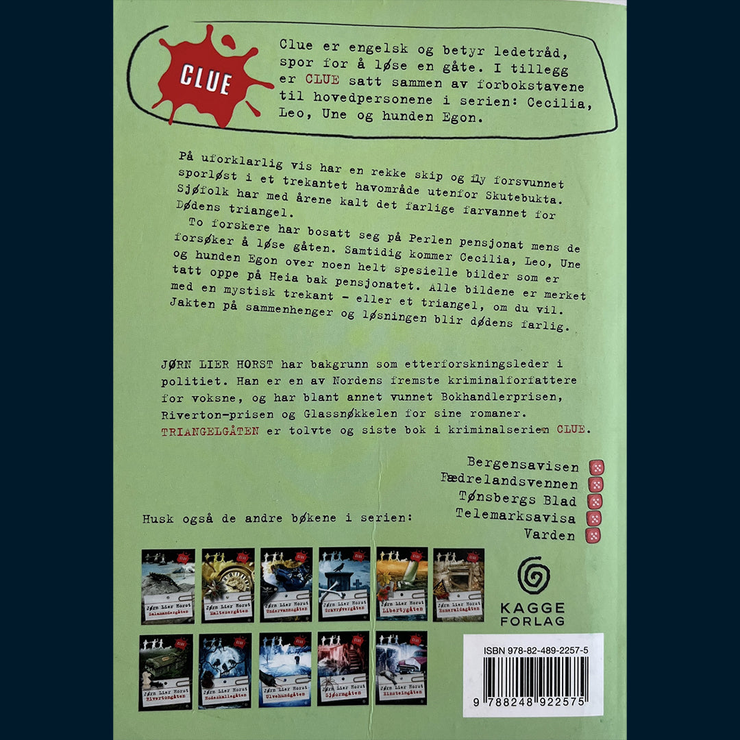 Horst, Jørn Lier: Clue (12) Triangelgåten