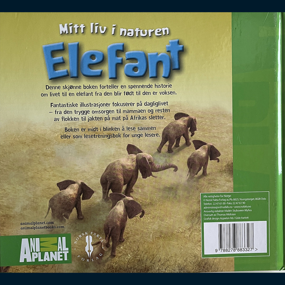 Costain, Meredith: Mitt liv i naturen - Elefant