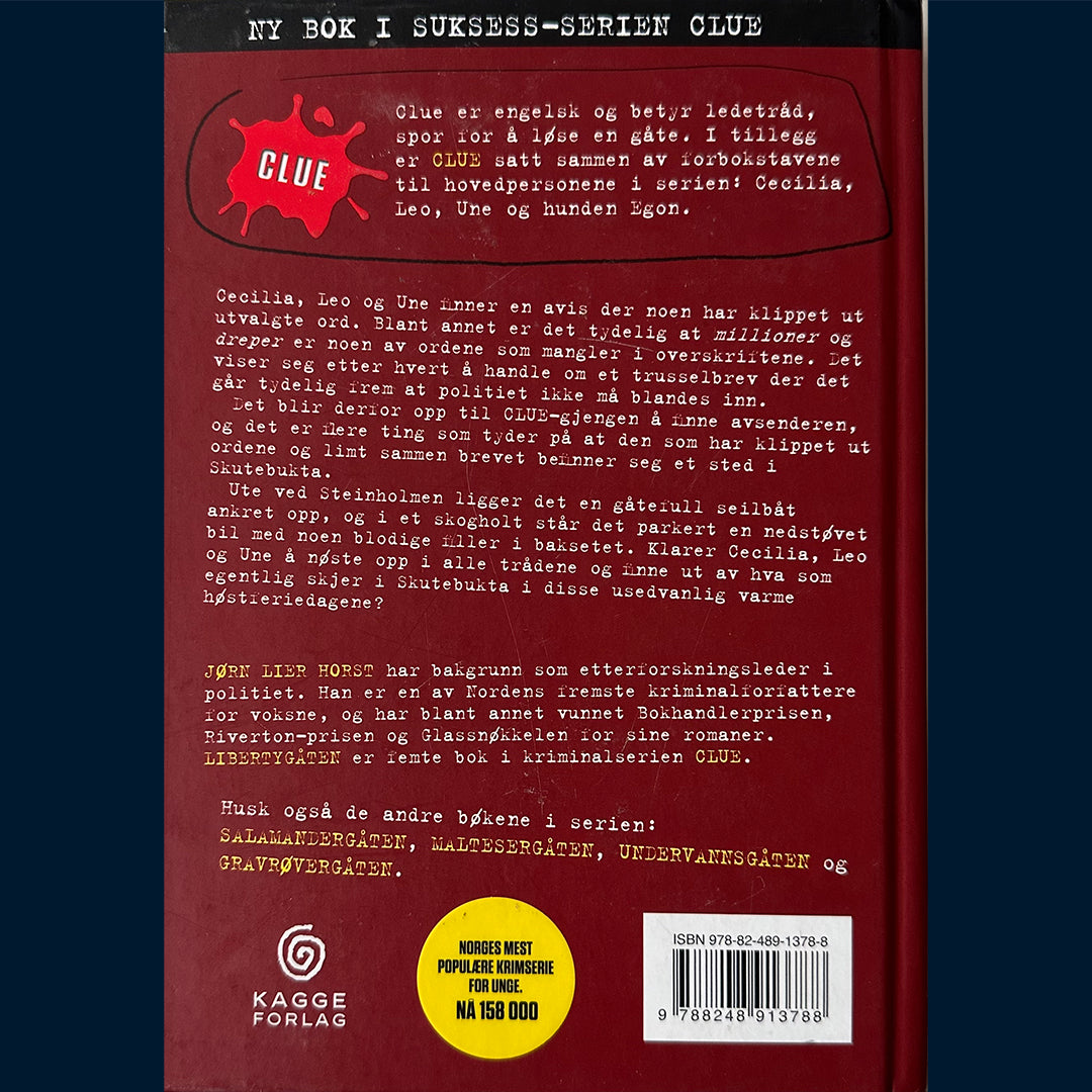 Horst, Jørn Lier: Clue (5) Libertygåten