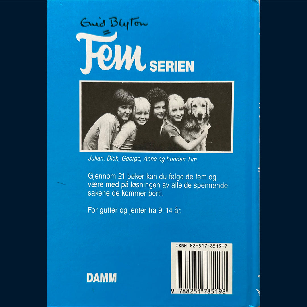 Blyton, Enid: (18) Fem gjør et funn (1988)