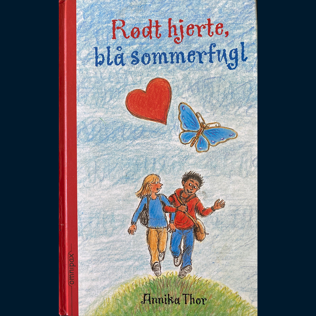 Thor, Annika: Rødt hjerte, blå sommerfugl
